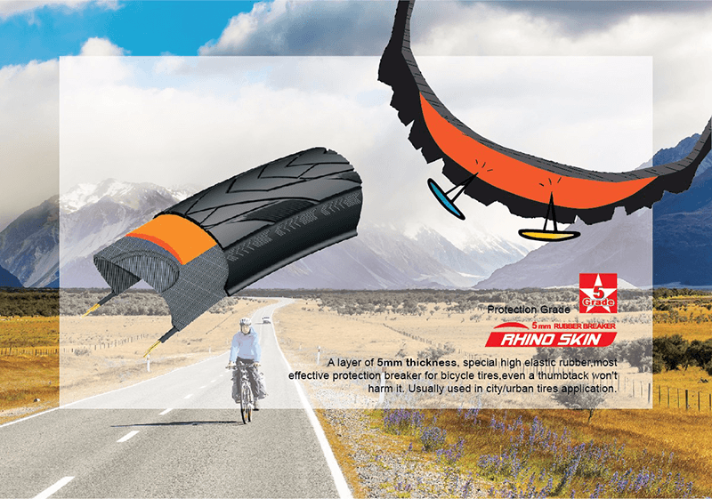 Coraza Llanta Kestrel Chaoyang 700x35c-29" Pistera Ciclismo Ruta/Urbano