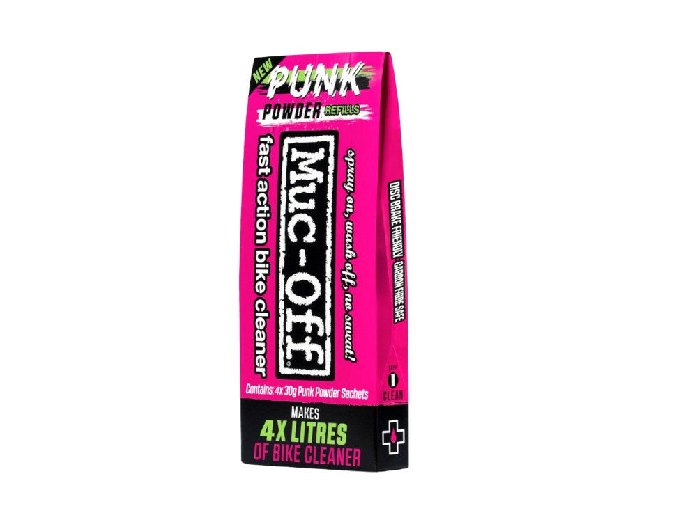 Limpiador Bicicleta Muc-Off Punk Powder x4 Sachets Mtb Ruta