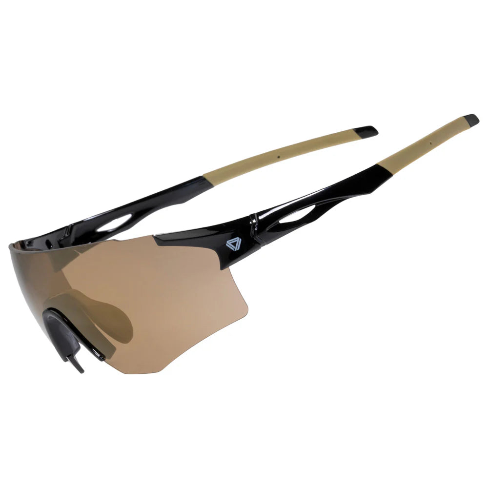 Gafas Flint Negro Dorado