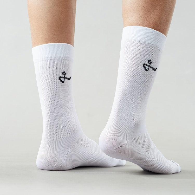 Medias Ciclismo Givelo Classic White Unisex