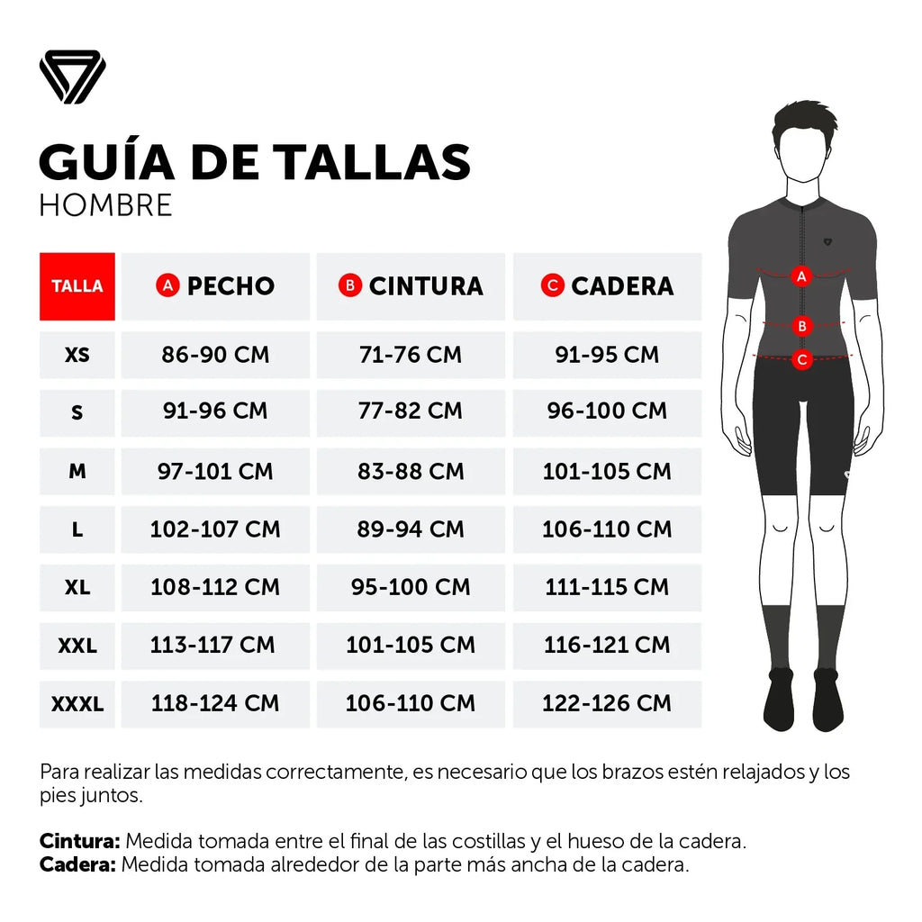 Pantalóneta Ciclismo C/T Hombre GW Blaze Asfalto