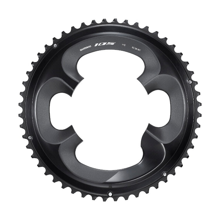 Plato Coronilla Shimano 105 R7000 11V 52T Dientes Ciclismo Ruta