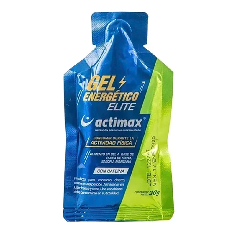 GEL ACTIMAX MANZANA CAFEINA 30 GR