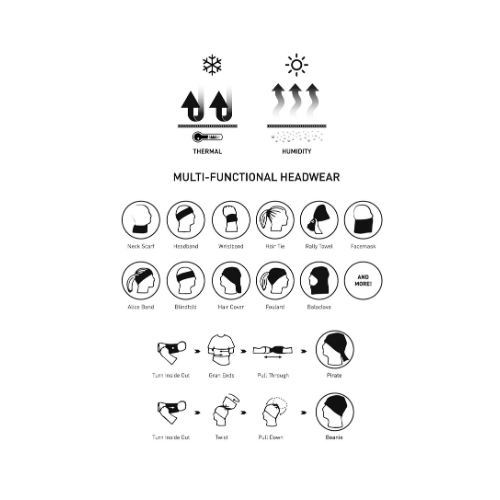 Cuello (balaclava) multifuncional terret CHUPA RUEDA