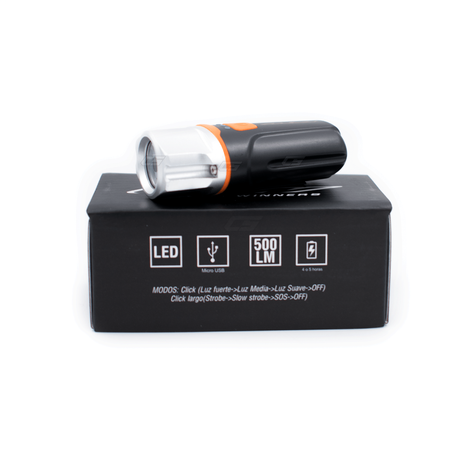 Luz Linterna Bicicleta Delantera Gw Bc12 500 Lumens Mtb Luz Aluminio