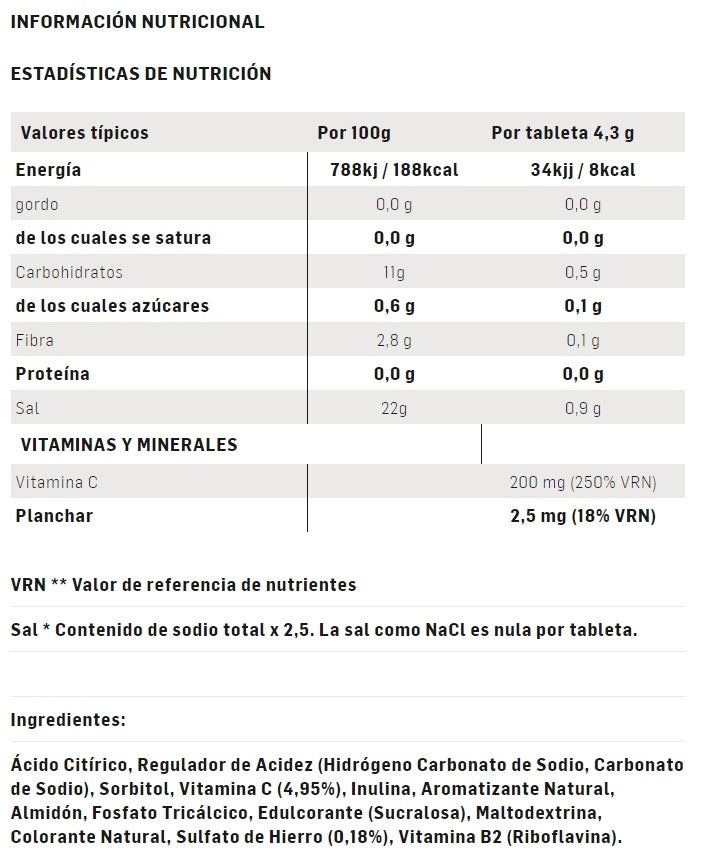 SiS Pastillas Hidratación e Inmunidad diaria - Paquete 20
