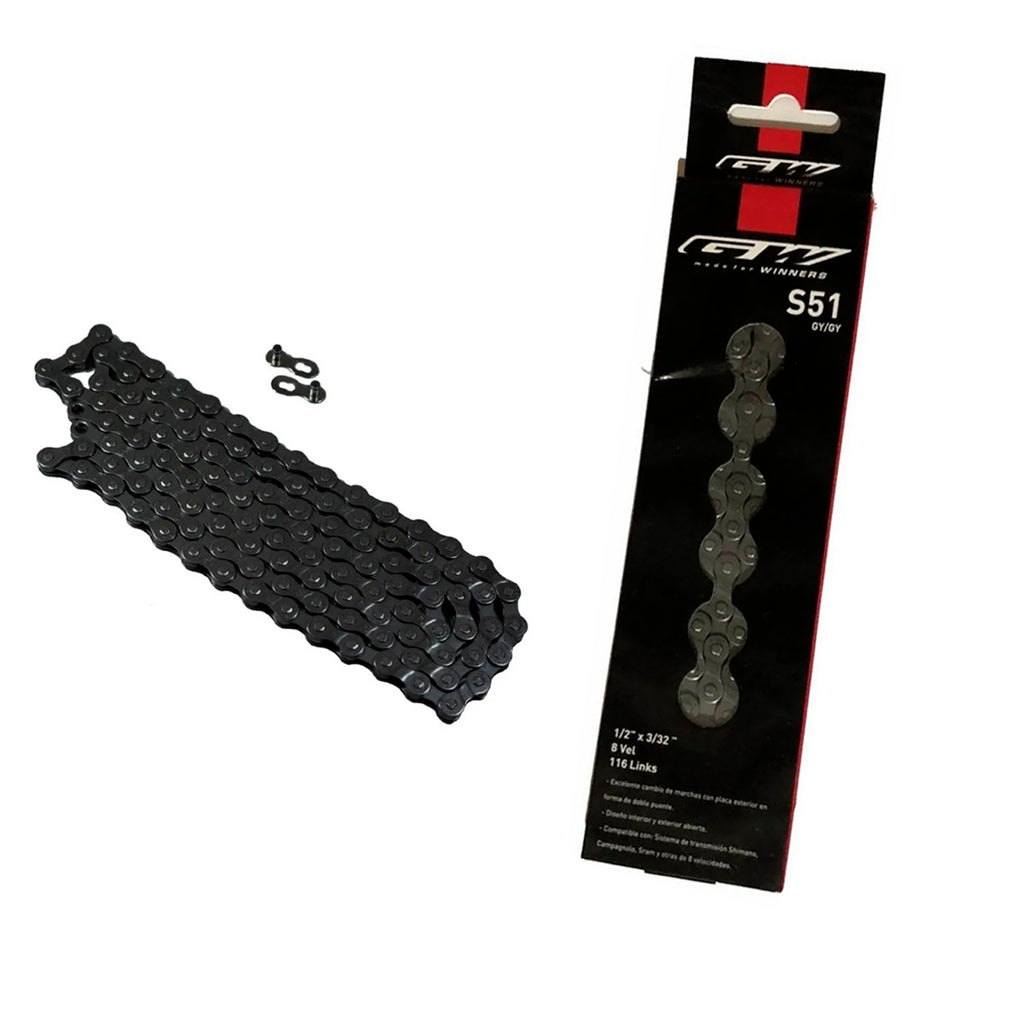 Combo Pacha Cassette CS-Hg41 Shimano 8vel 11-30 + Cadenilla Gw 8/7/6Velocidades