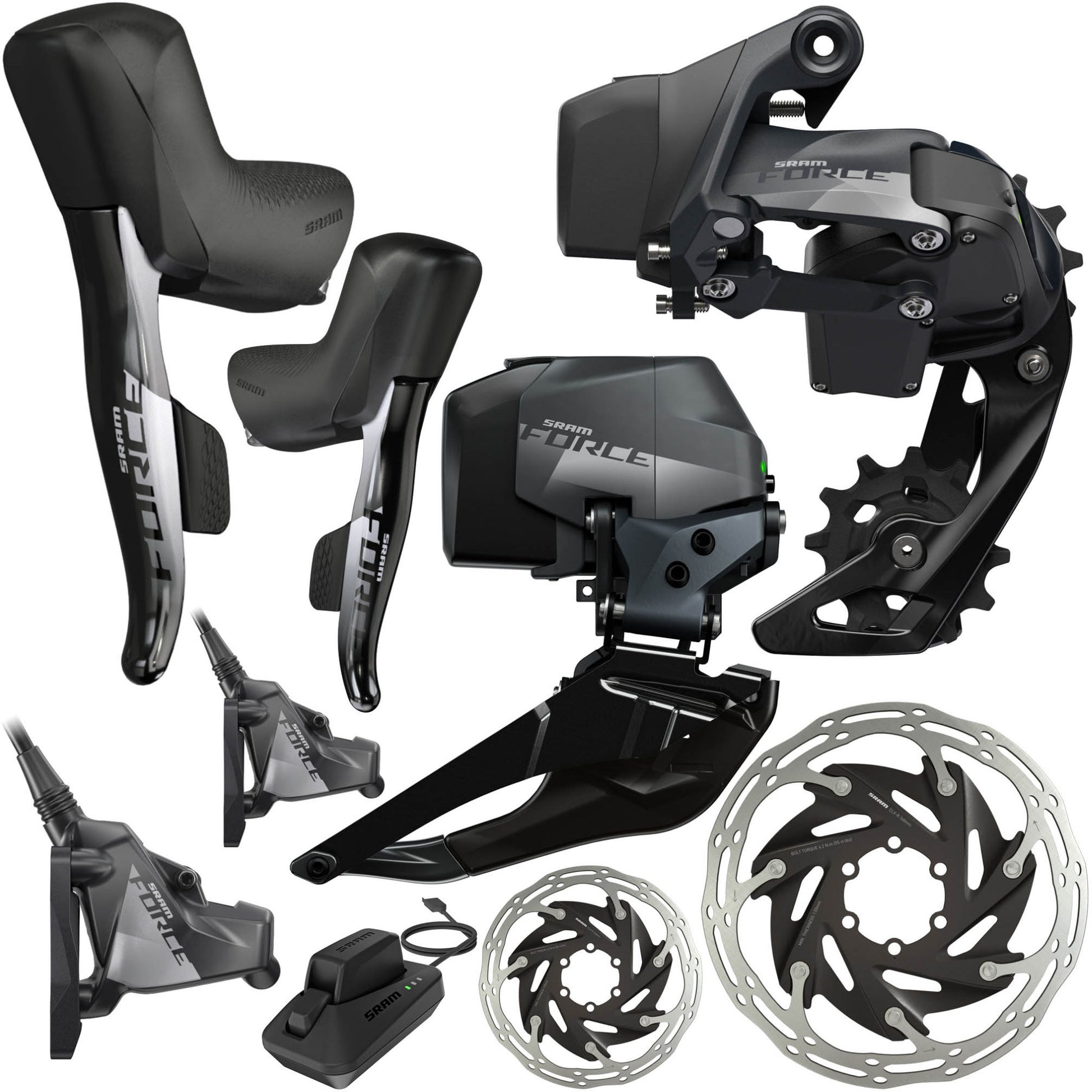 Grupo Sram Electronico Force Axs 12vel 48/35t - 10/33t