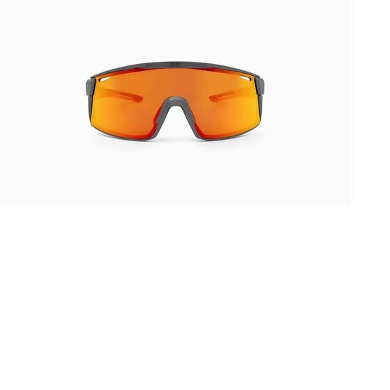 Gafas Ciclismo OpticNerve Fixie Max Shiny Grey-rim/orang