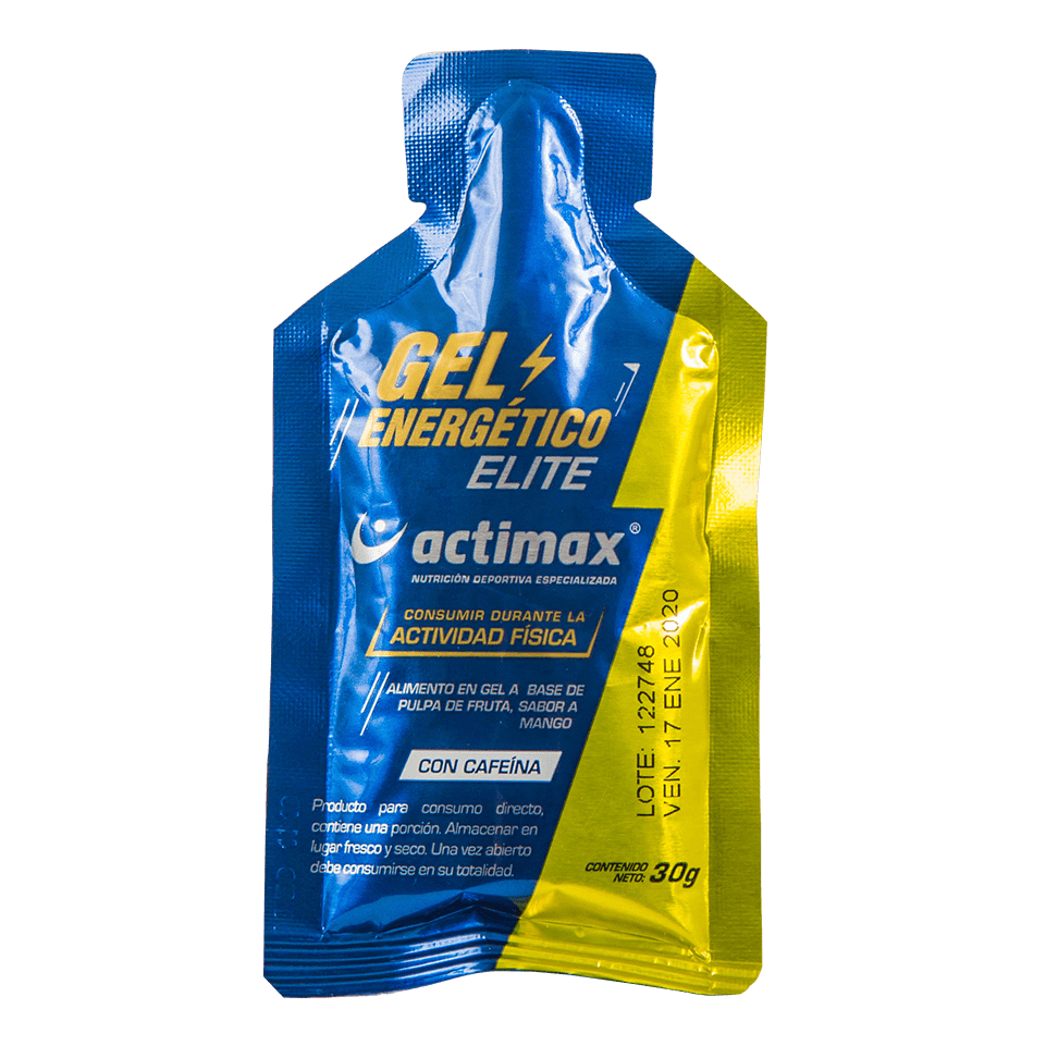 GEL ACTIMAX MANGO CAFEINA 30 GR