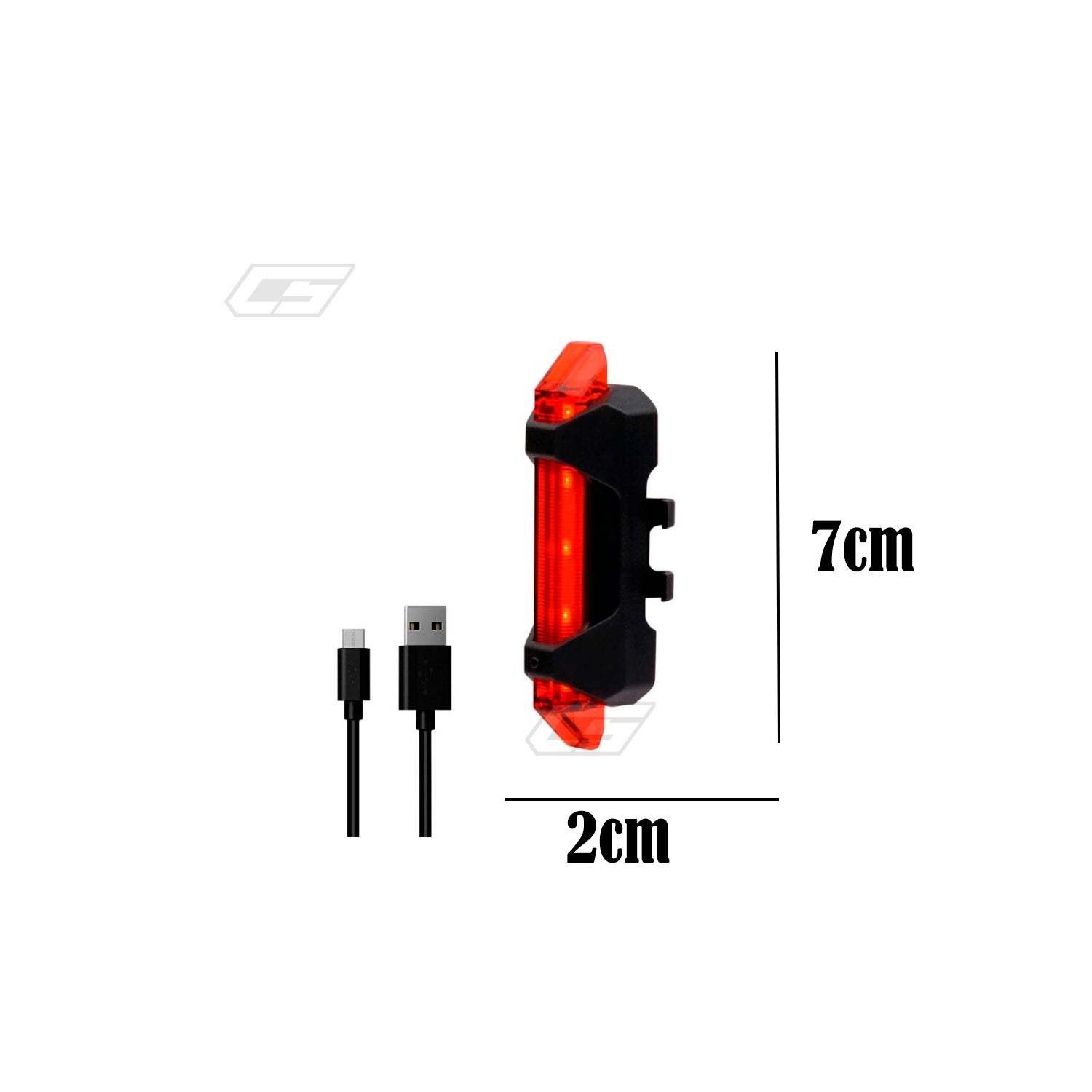 Combo luces para Bicicleta Gw Ciclismo Mtb Ruta 300 y 15 Lumens