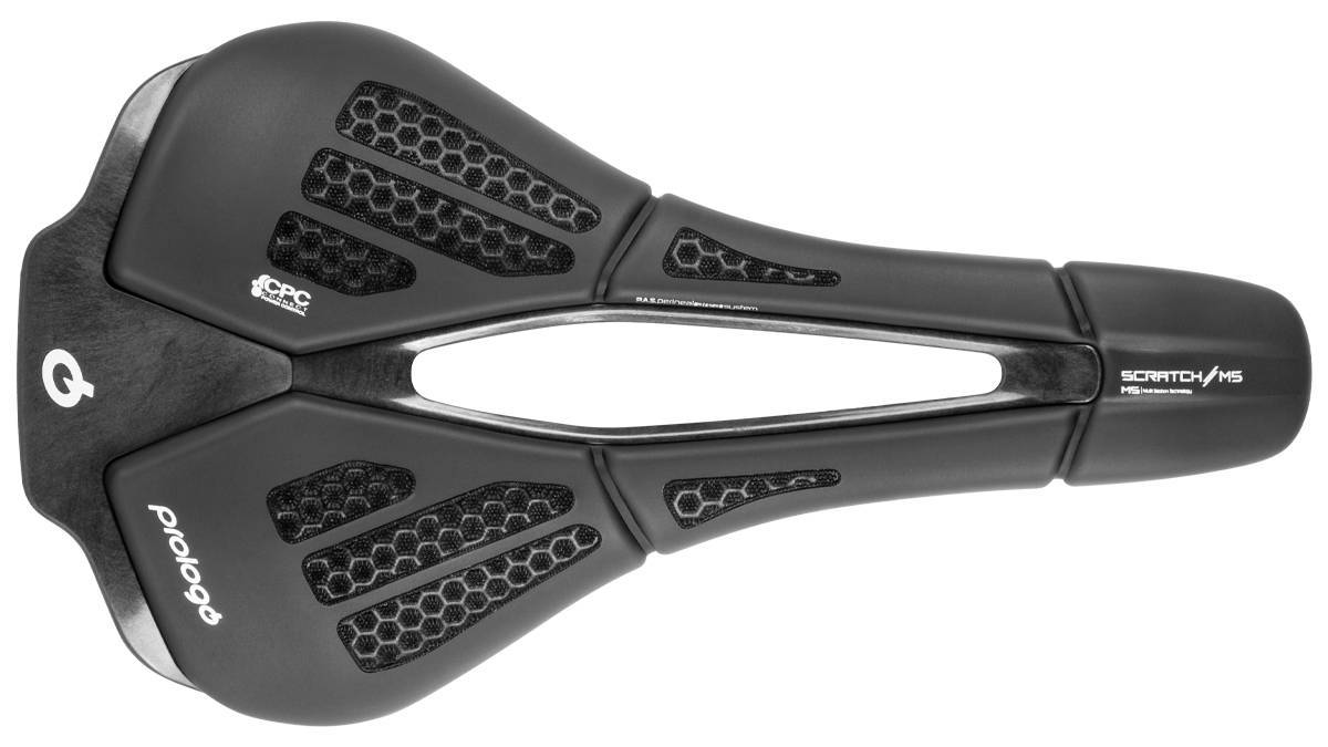 Sillin Galapago prologo Scratch M5 Pas Cpc Cromolio 140mm Negro Ciclismo Mtb Ruta