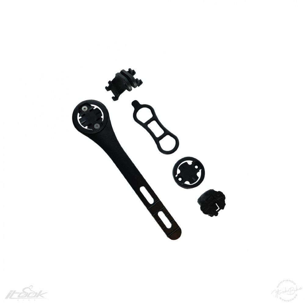 Soporte Para Ciclocomputador Manubrio Integrado Base Camara ajuste Garmin wahoo Bryton
