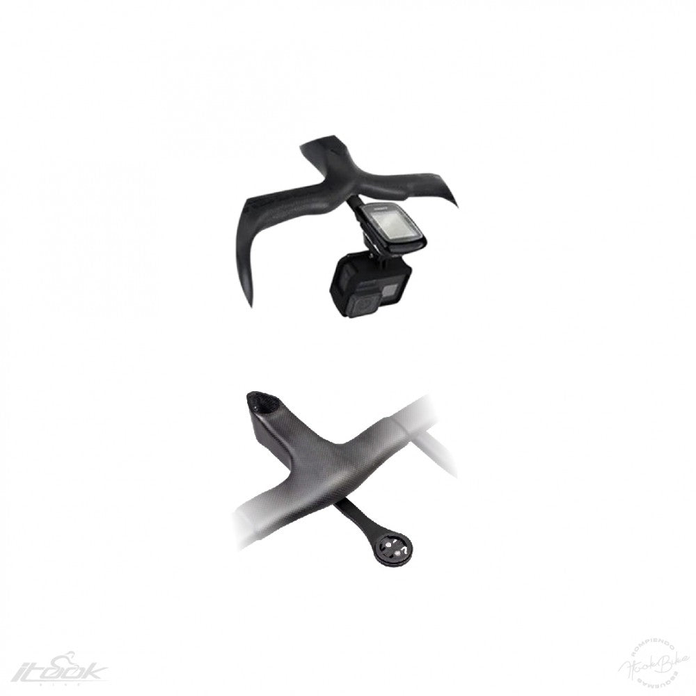 Soporte Para Ciclocomputador Manubrio Integrado Base Camara ajuste Garmin wahoo Bryton